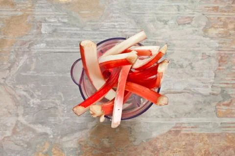 Rhubarb Foto stock