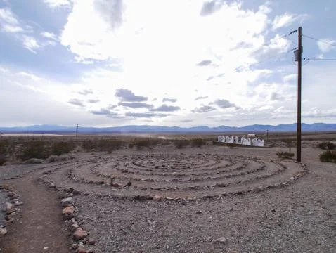 Rhyolite Ghost Town Stock Photos