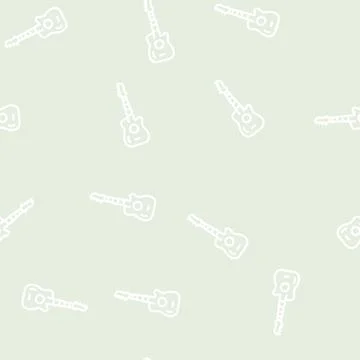 Rhythm and blues line vector seamless pattern Ilustración de archivo