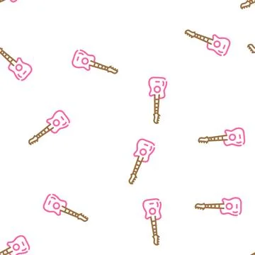 Rhythm and blues vector seamless pattern イラスト素材