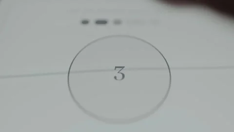 Rhythm Identity Verification by tapping the rhythm pattern Stock Footage 332510832