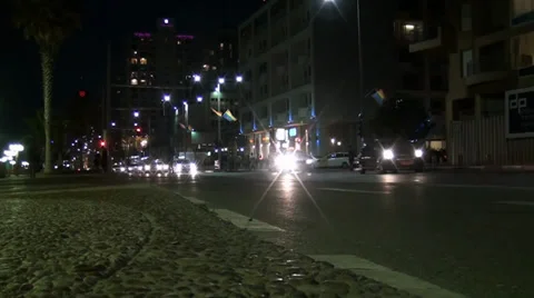 Rhythm of night city Stock Footage 39815805