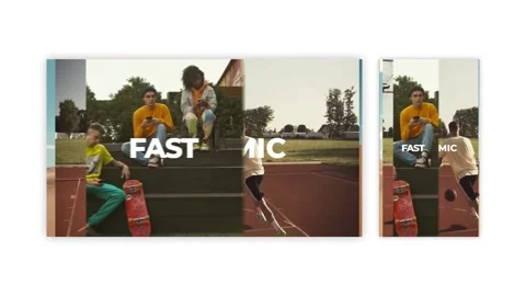 Rhythmic Fast Opener 2 in 1 Stock After Effects