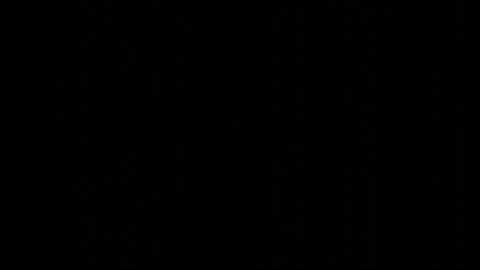 Rhythmic flickering of neon shards in shadowy club scene Stock Footage 322150293