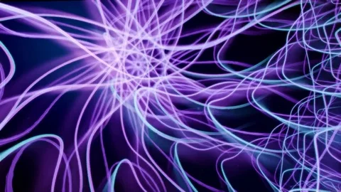 Rhythmic Flow Looping Animation Stock Footage 73607613