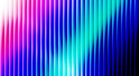 Rhythmic Neon Spectrum: Luminous 3D Bars in a Vibrant Pink, Blue, and Turqu.. Illustrazione stock
