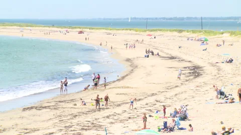 Ri beach in summer 動画素材 41069983