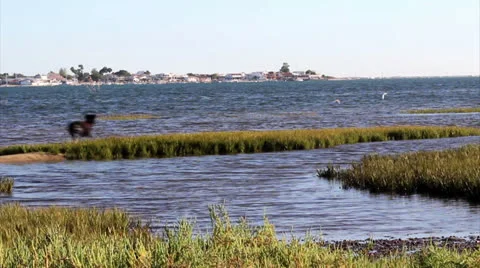 Ria Formosa - Cao A Stock Footage 27075225