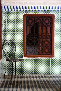 Riad corner Stock Photos