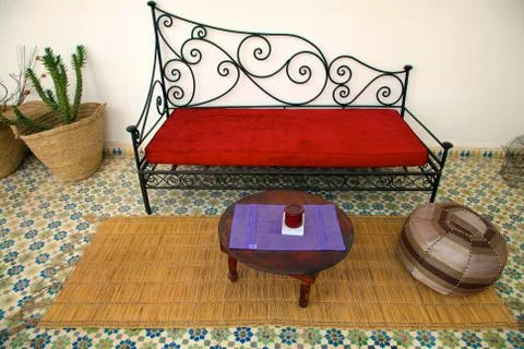 Riad in Essaouria Stock Photos