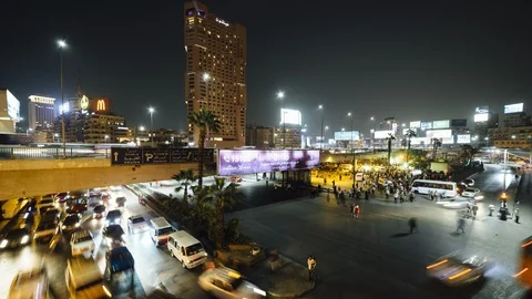 Riad-Square 4K ProRes Stock Footage 98057516