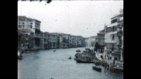 The Rialto Bridge 1960 Stock Footage 239251412