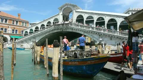 Rialto Bridge Stock Footage 11583441