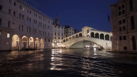 Rialto bridge Stock Footage 76229105