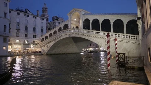 Rialto bridge Stock Footage 76229258