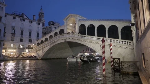 Rialto bridge Stock Footage 76229362