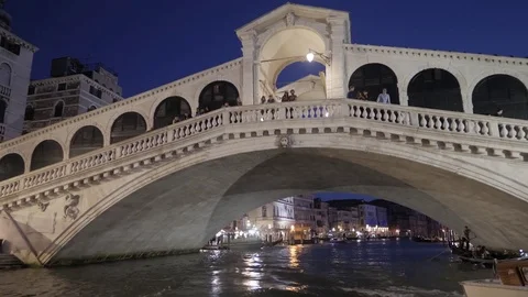 Rialto bridge Stock Footage 76229430