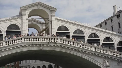Rialto Bridge Video stock 166515606