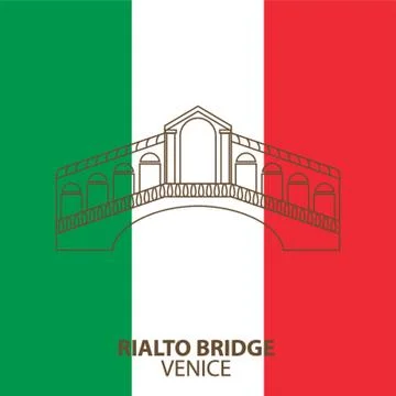 Rialto Bridge Stock-Illustration