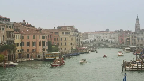Rialto bridge Mid Shoot Stock Footage 86008320