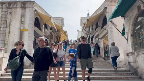 Rialto Bridge, Venice 5 Video stock 306615857