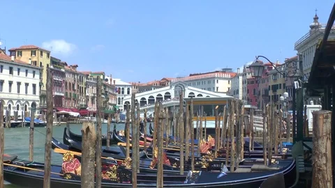 Rialto bridge, Venice Stock Footage 93783178