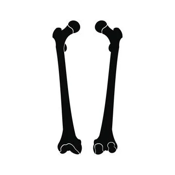 Rib black icon Stock Illustration