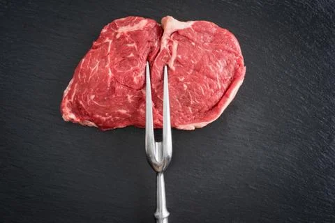 Rib eye steak Stock Photos