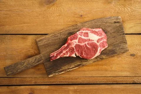 Rib eye steak Stock Photos