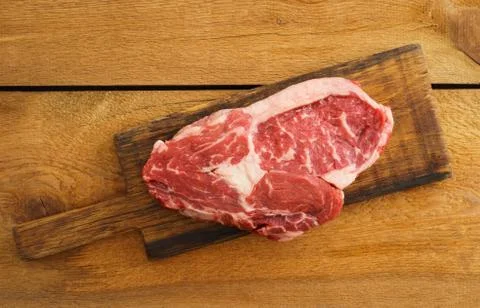 Rib eye steak Stock Photos
