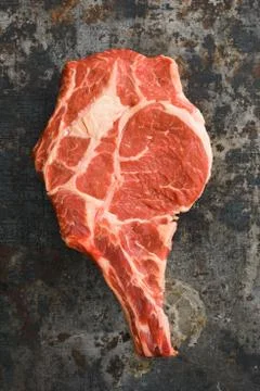Rib eye steak Stock Photos