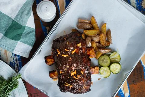 Rib roast Stock Photos