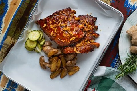 Rib roast Stock Photos