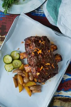 Rib roast Stock Photos