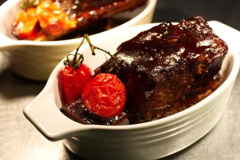 Rib Steak Foto stock