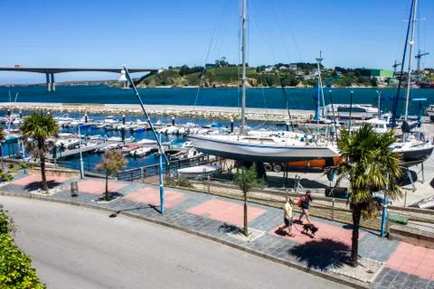 Ribadeo, Spain Foto stock