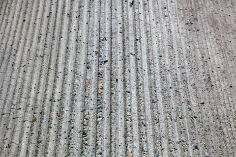 Ribbed concrete corner Stock Photos