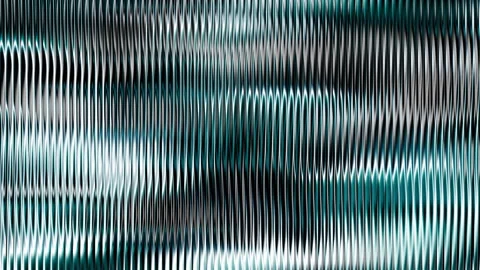 Ribbed dynamic glass gradient animation effect, 4k seamless looped video Stock Footage 347706155