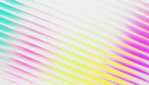Ribbed glass 3d background with diagonal stripe pattern. Abstract fluted line Stock Illustration