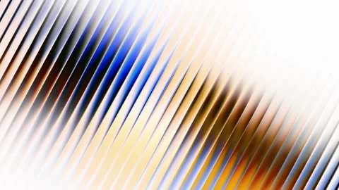 Ribbed glass background with warm gradient light seamless loop Stock Footage 347199148