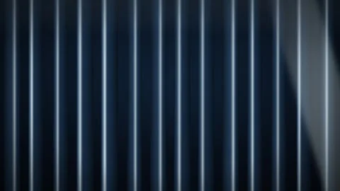 Ribbed Glass Effect 3D Abstract Background 库存影片 344281556