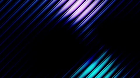 Ribbed Glass Gradient With Fluid Motion With Striped Abstract Loop Animation Stock Footage 330332145