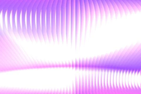 Ribbed glass light vector background in pale pink, violet, and white. Curved Stock Illustration