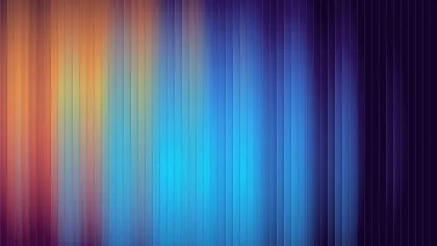Ribbed glass texture refracting a moving neon gradient Vídeos de archivo 348620374