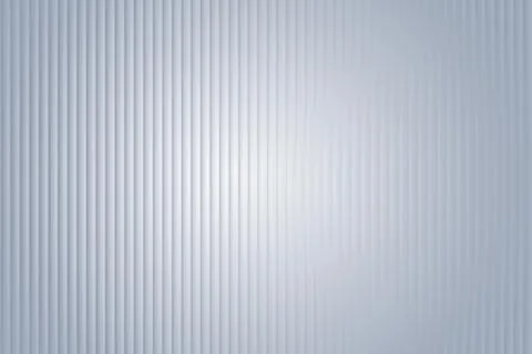 Ribbed or reeded glass effect white background texture Stock Illustration