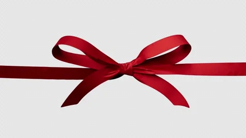 Ribbon A with alpha Stock Footage 303857789