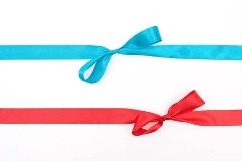 Ribbon and bows Stock Photos