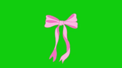 Ribbon animation on green screen Vídeos de archivo 329140094