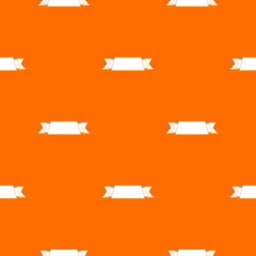 Ribbon banner pattern seamless Stock Illustration