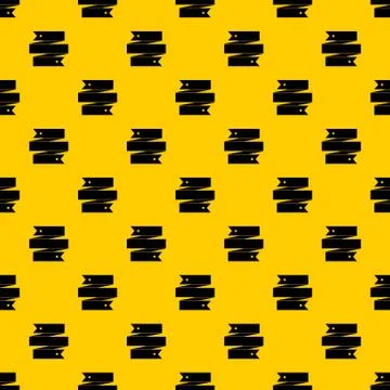 Ribbon banner pattern vector Stock Illustration